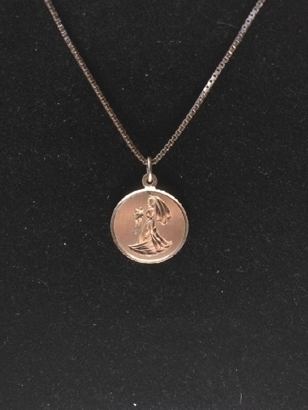 Silver Bridal Pendant Necklace